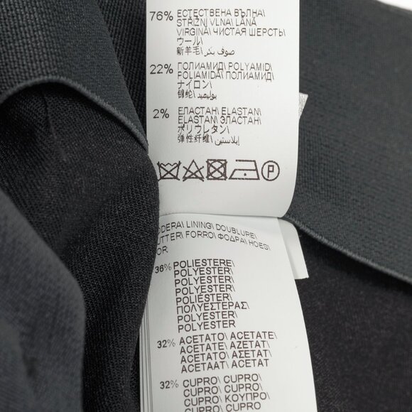 Brunello Cucinelli SS/21 Grey Wool-Blend Monili-Bead Trousers - Picture 11 of 14